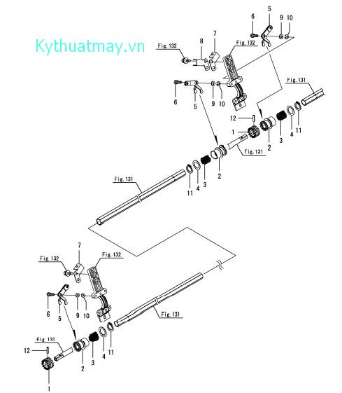 Ly hợp cấp lúa dọc